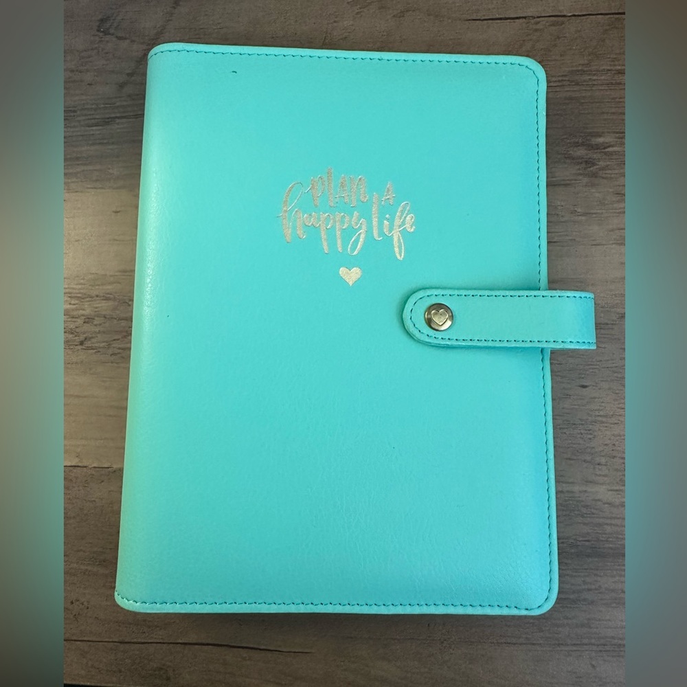 “Plan a Happy Life” Cover for Happy Planner Mini